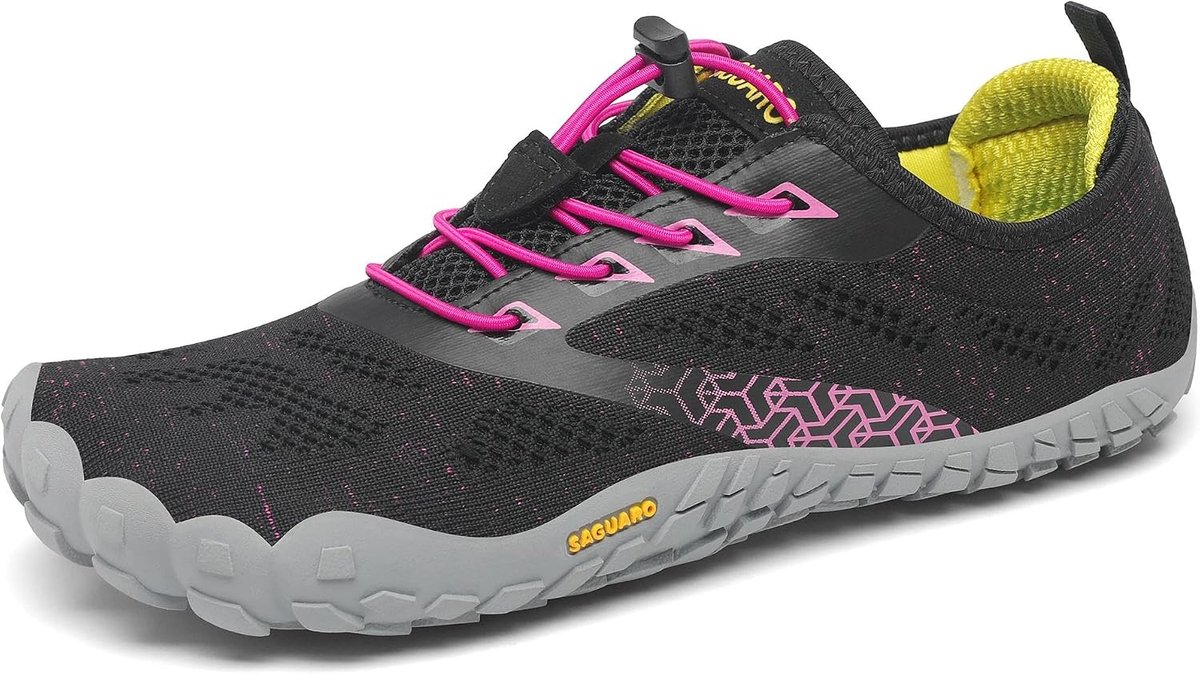 Barefoot Traillaufschoenen Unisex 39 - magenta roze - ademend - perfect voor zwemmen - ShopVlot