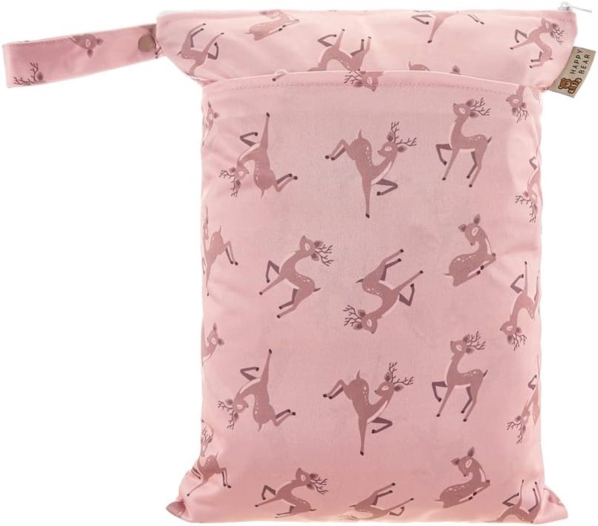 Wetbag 30x40 cm - waterproof - met twee vakken - ideaal voor onderweg - ShopVlot