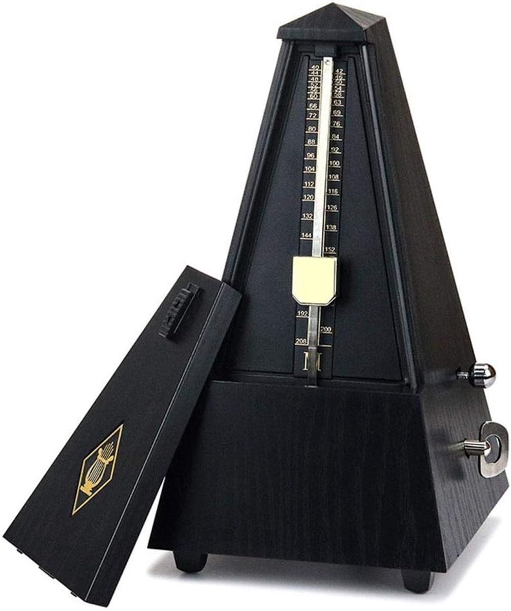 Tower Type Mechanical Metronome Tuner Tone Generator Universal Wood Grain High Precision Metronome for All of Musical - ShopVlot