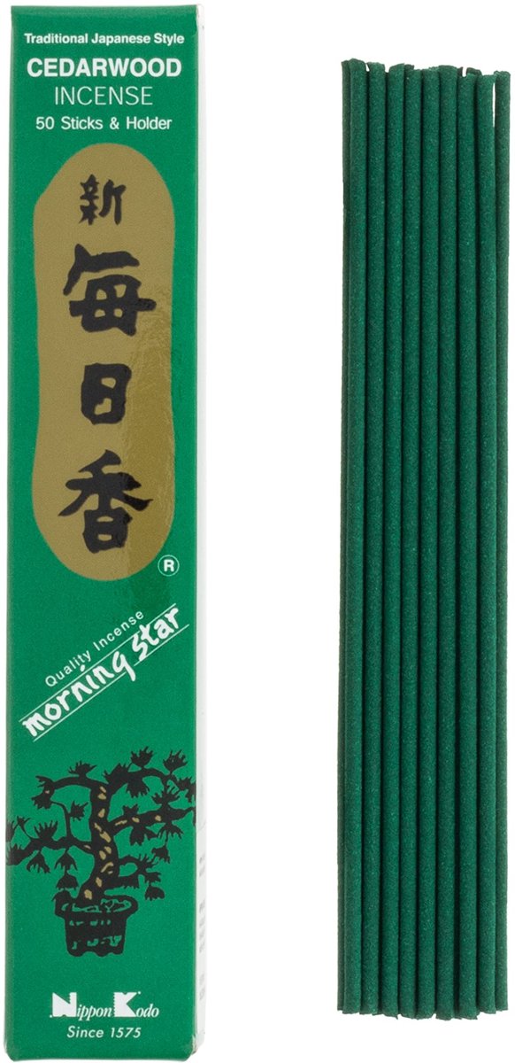 Encens japonais - Cèdre - boîte de 50 sticks - ShopVlot