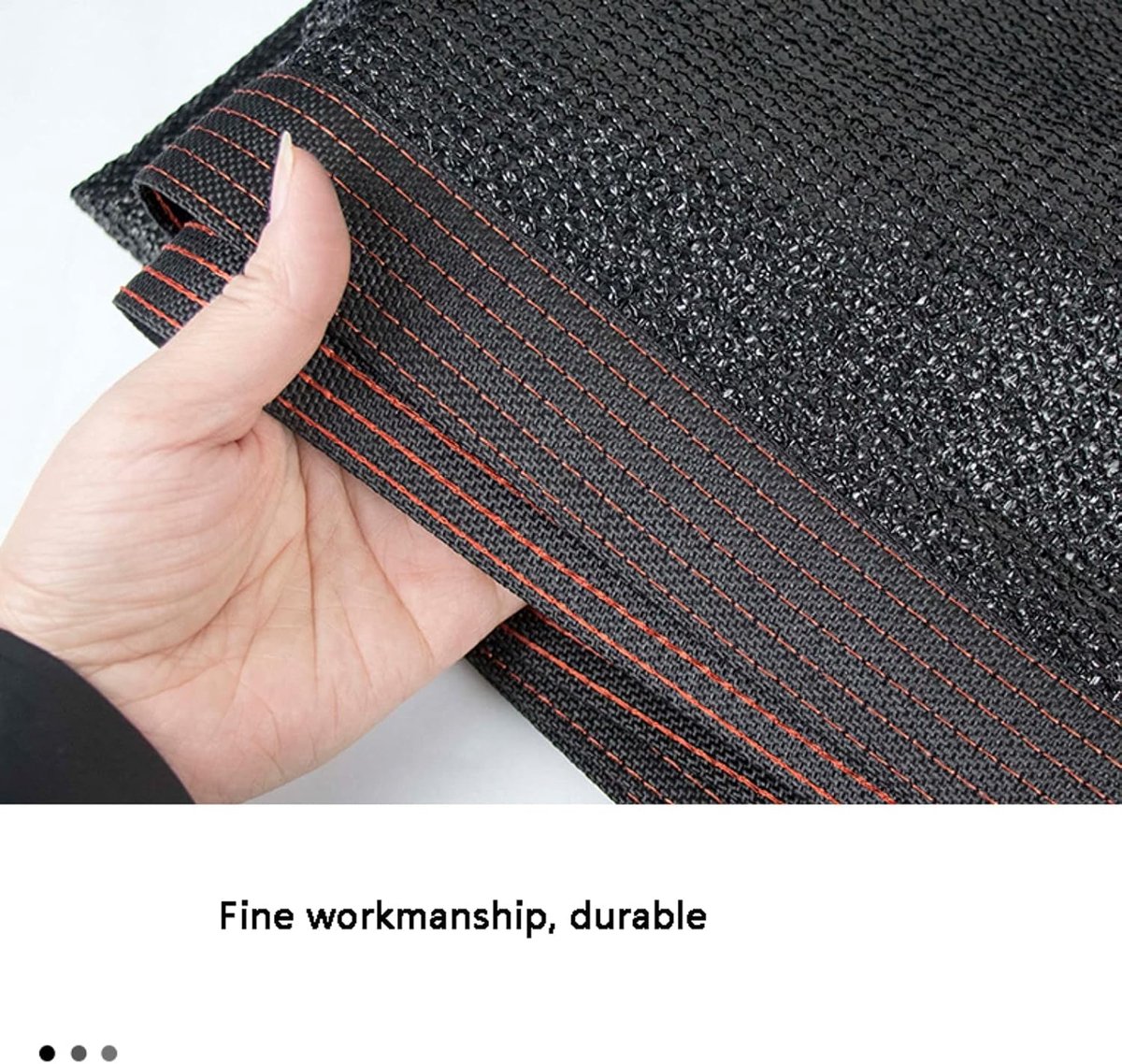 Black Shade Net Anti-aging Encryption Thickening Sun Protection Net Garden Car Outdoor Edges Perforated Heat - ShopVlot