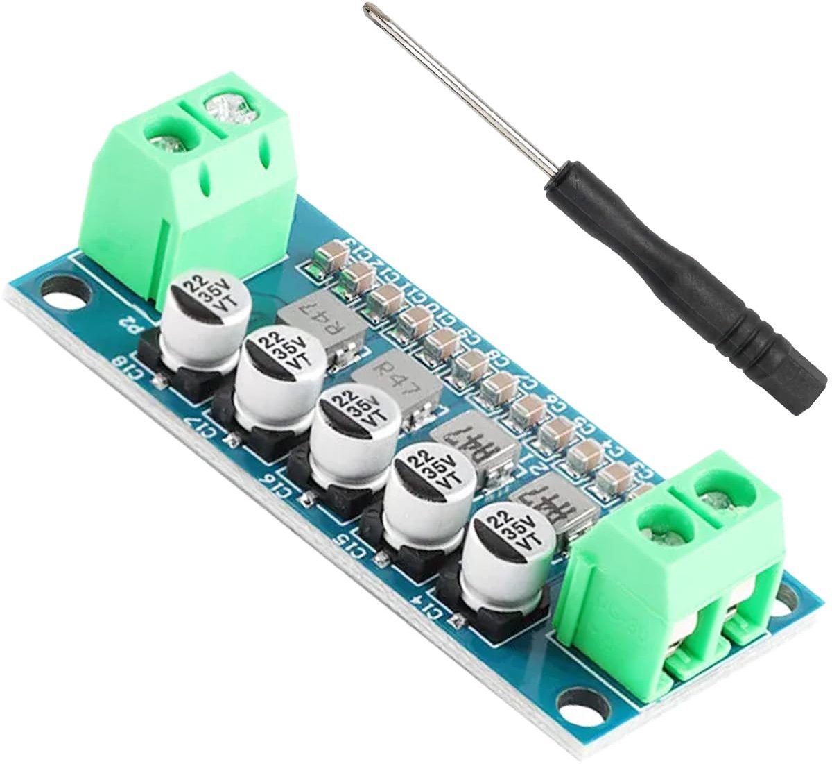 Gelijkrichterfilter, dieppass-EMI-filtermodule, spanningsregelmodule 0-35 V 0-5 A, vermindert restgolven - ShopVlot