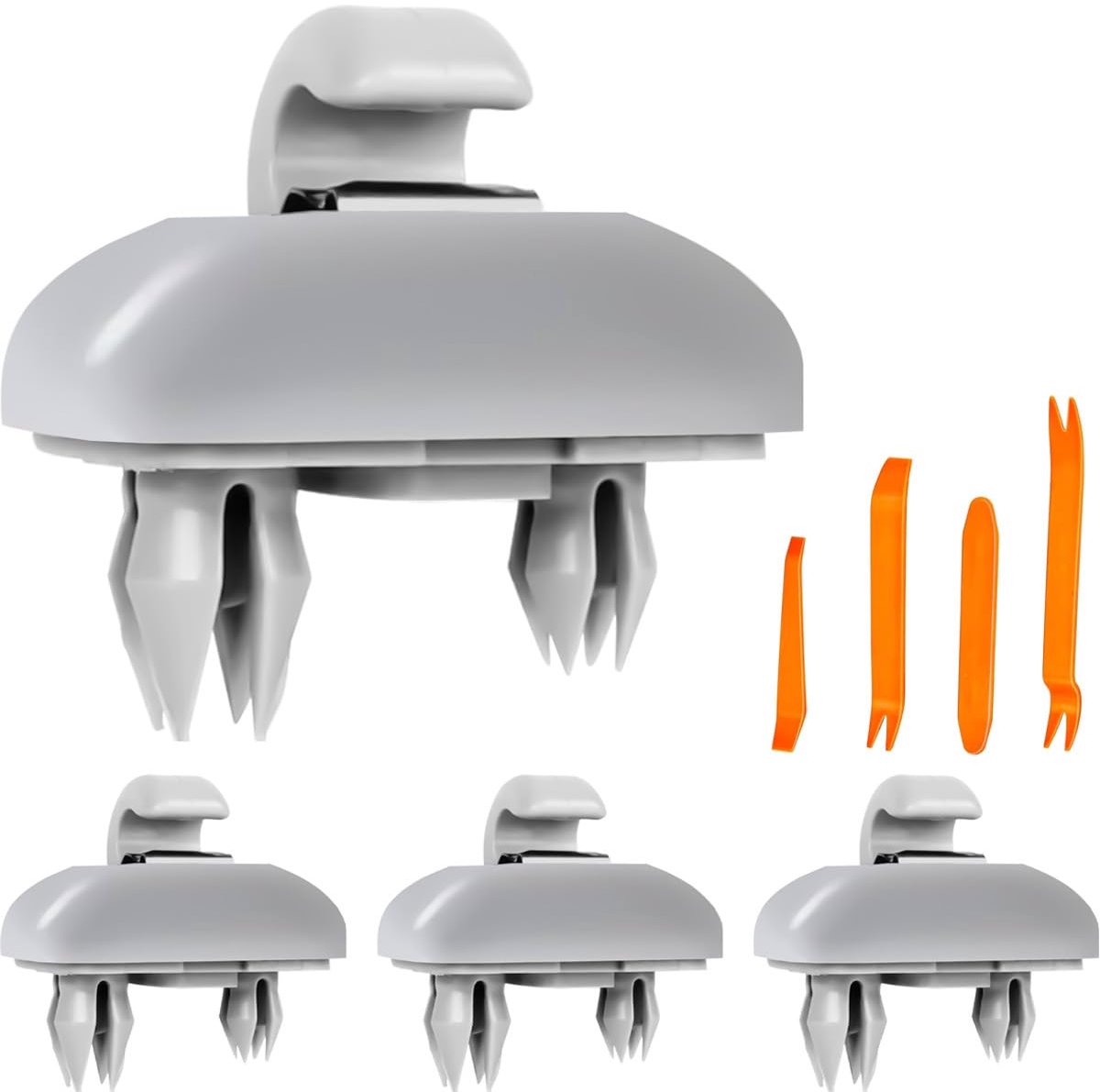 verbeterde autozonneklep-houderhaak, vervanging voor zonneklepclip voor A1, A3, A4, A5, Q3, Q5, A7, B6, B7, B8, S4, S5 - ShopVlot