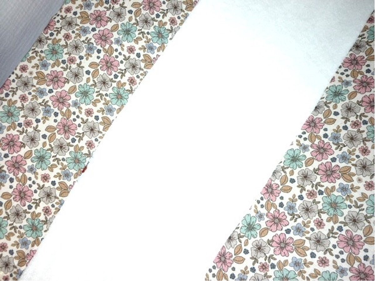 Oogappel Retro Bloemetjes Aankleedkussenhoes Waskussenhoes 70x50 cm-Roze