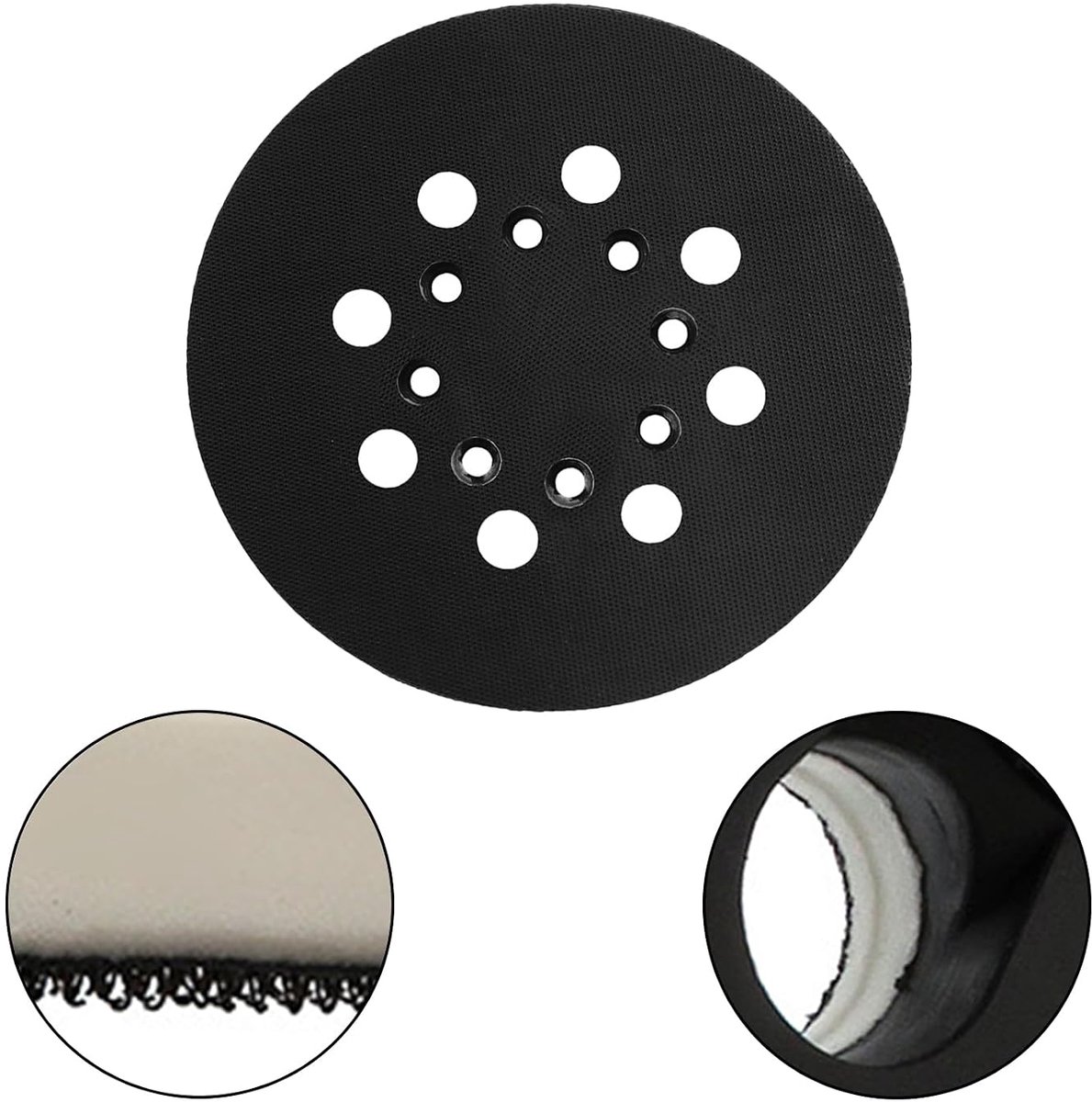 Replacement Sanding Pads 8 Holes Replacement Sander Pads Polishing Pads Sanding Backing Pads - ShopVlot
