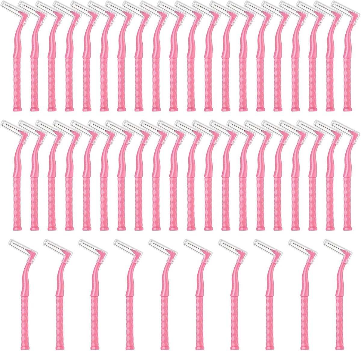 interdentale borstels 0,6 mm - roze - voor nauwe ruimtes - reinigt tussen de tanden - ShopVlot