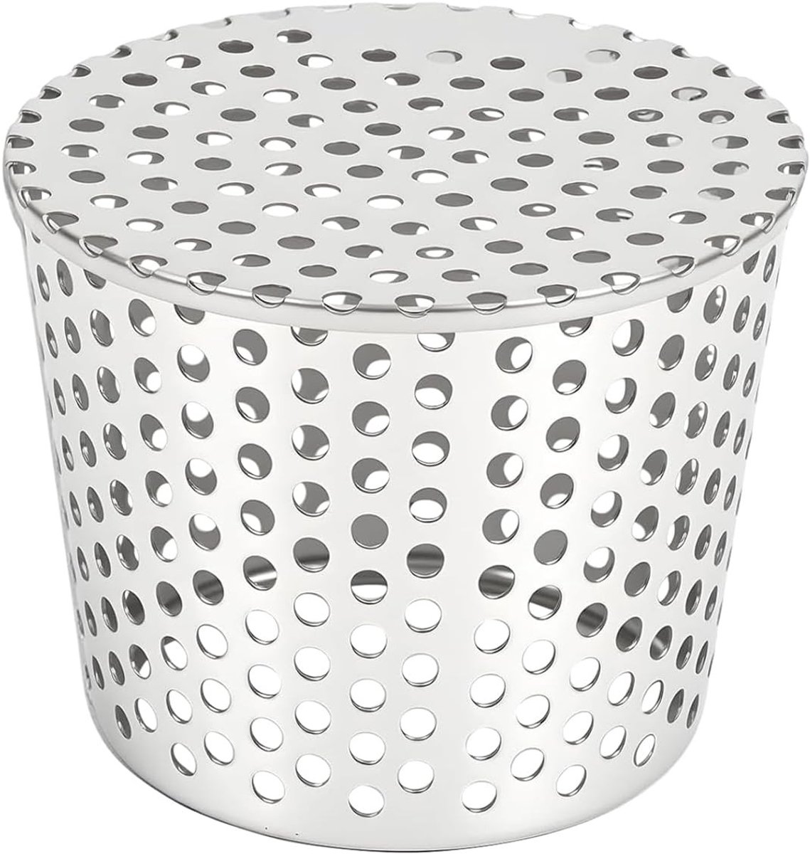 Bladbescherming voor Regenafvoeren, RVS Bladvanger, Dakgoot Bescherming, 110 mm, Ideaal voor Herfst en Bladval