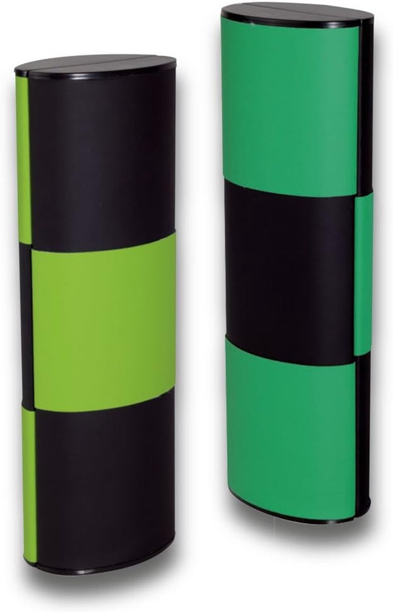 Bril etui medium lang - bicolor met kleurverandering - stevige bescherming - ideaal voor onderweg - ShopVlot