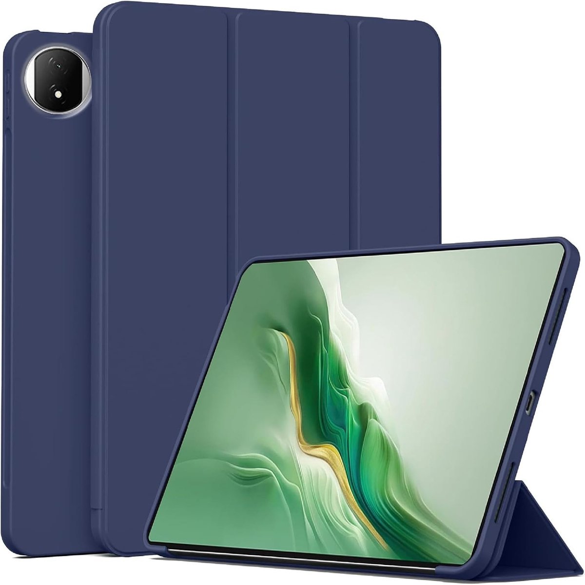 Case for Honor MagicPad 2, Stand Feature, TPU Anti-scratch Protective Case, Ultra-Thin Slim Kickstand Case-Blue - ShopVlot