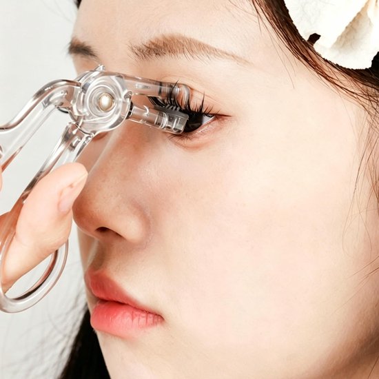Draagbare wimpertang, zonder lijst, gedeeltelijke wimpertang, 2 stuks, grijs-wit, praktische wimpertang, geschikt voor - ShopVlot — afbeelding 4