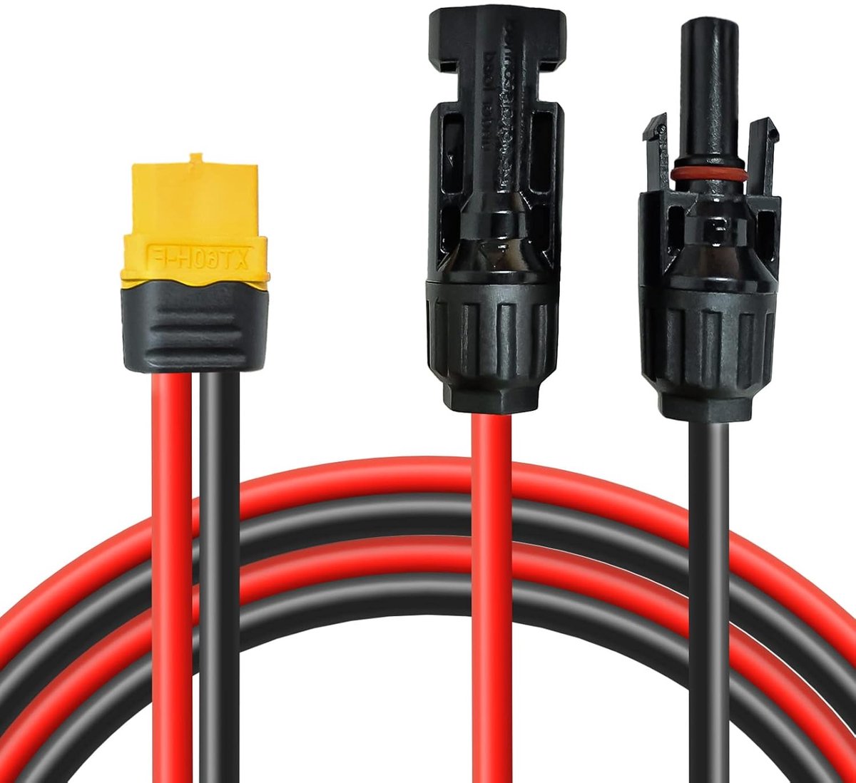 Solar laadkabel 0.6m/3m - XT60 plug - waterdicht en corrosiebestendig - ideaal voor zonne-energie systemen - ShopVlot