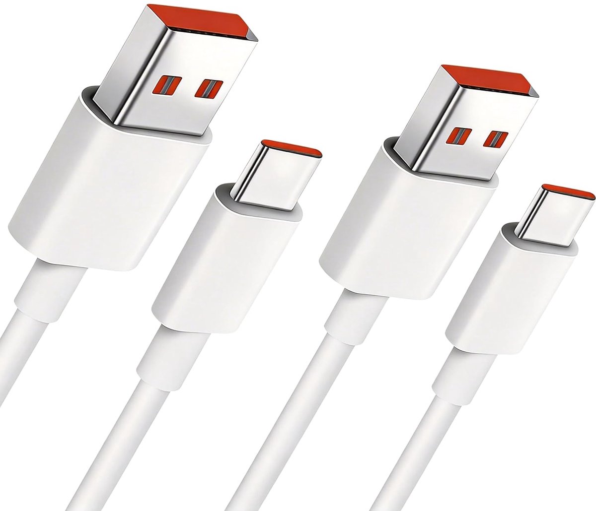 USB naar USB-C laadkabel 1M - 120W snelladen - 6A turbo oplaadprestaties - ideaal voor Xiaomi smartphones - ShopVlot