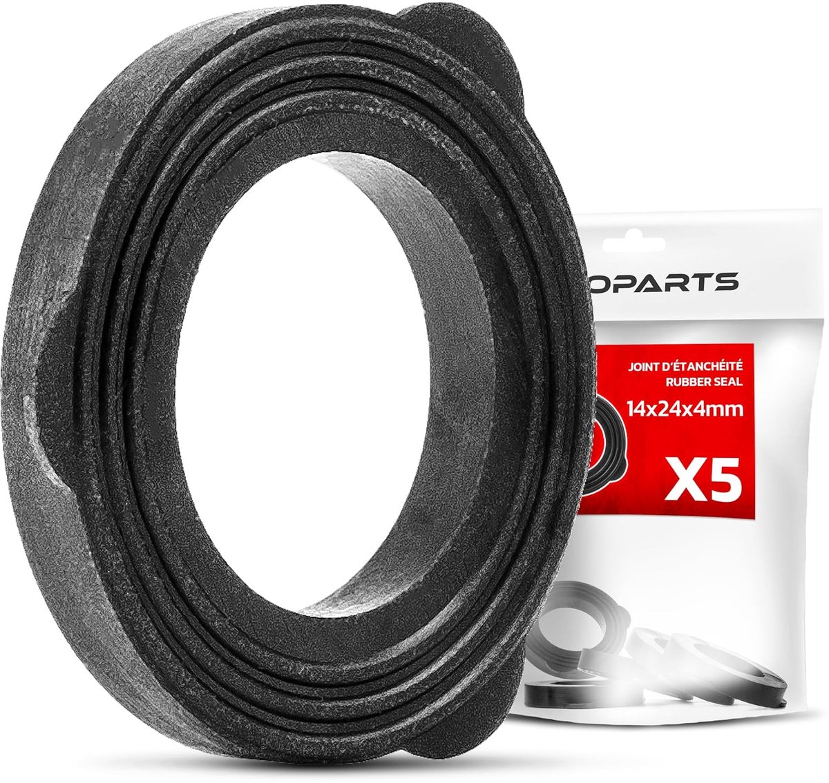 5 pieces - Tap seal 1/2 inch (15-21) x 5mm - ShopVlot