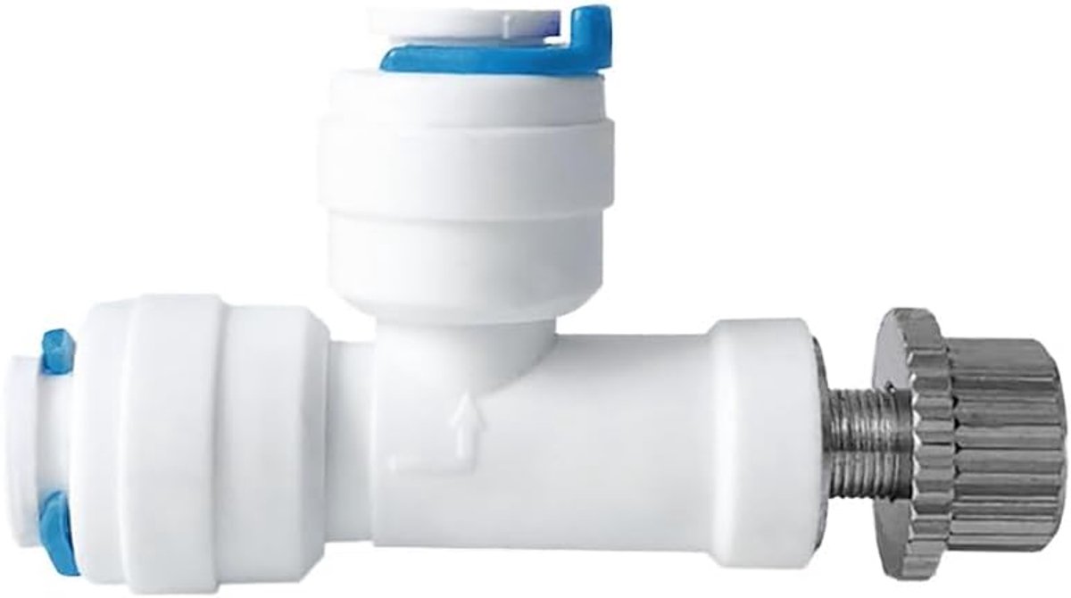 Manual Flow Limiter, Water Flow Control Valve, Water Flow Control Valve, Water Speed Controller, 1/4 to 1/4 inch - ShopVlot