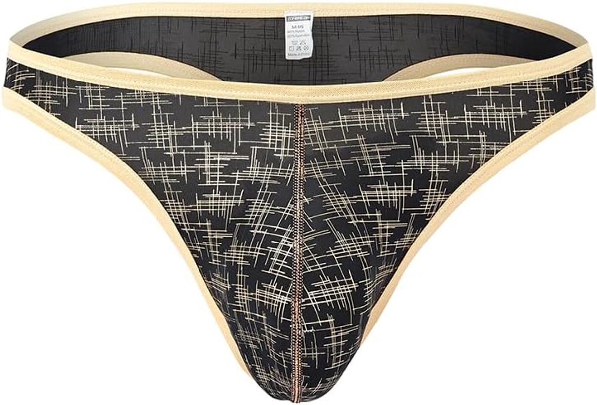 Men's thong, sexy, fashionable design, soft and comfortable with a large bag - ShopVlot