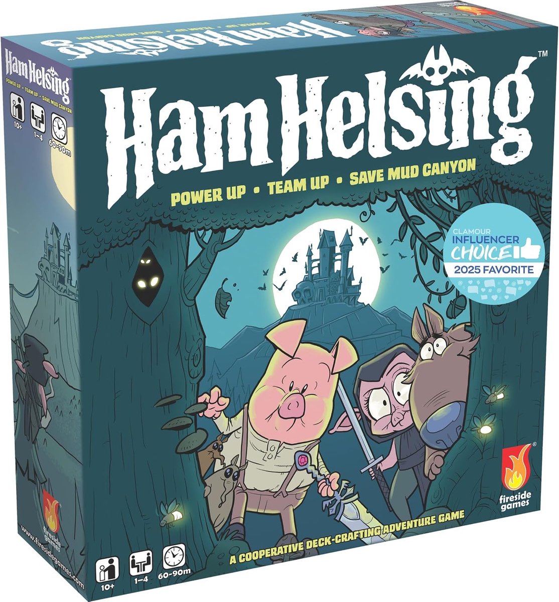 Fireside Games - Ham Helsing - Coöperatief Deck Crafting Avontuur Met Transparante Upgrades Schurken Locaties En - ShopVlot
