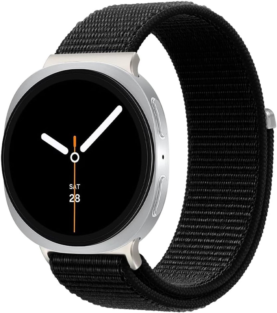 Nylon enkelbandje - compatibel met Samsung Galaxy Watch - duurzaam materiaal - stijlvol design - ShopVlot