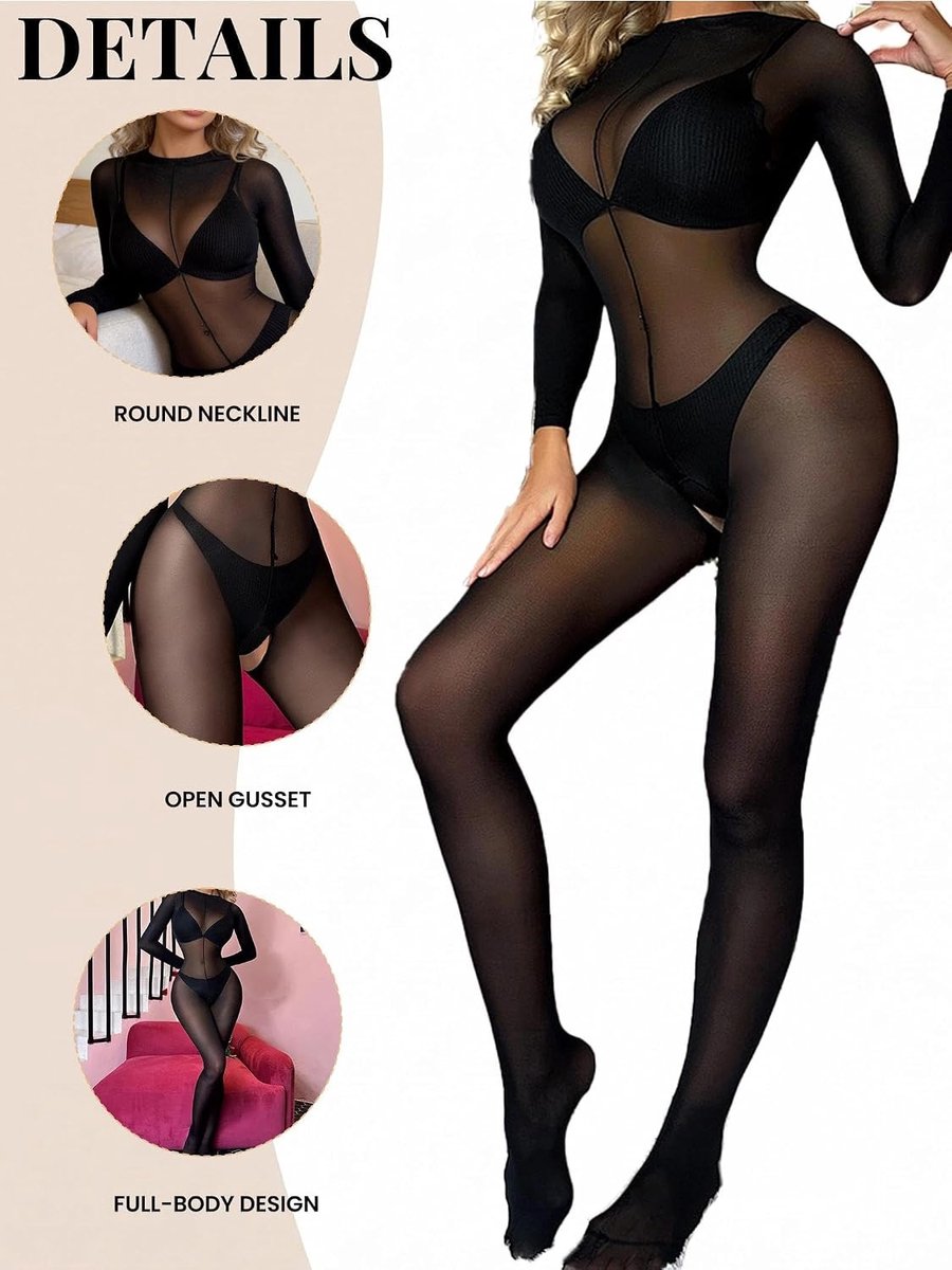 Bodystocking vrouwen - een stuk bodysuit - visnet luipaard - sexy hoge stretch slim fit - ShopVlot