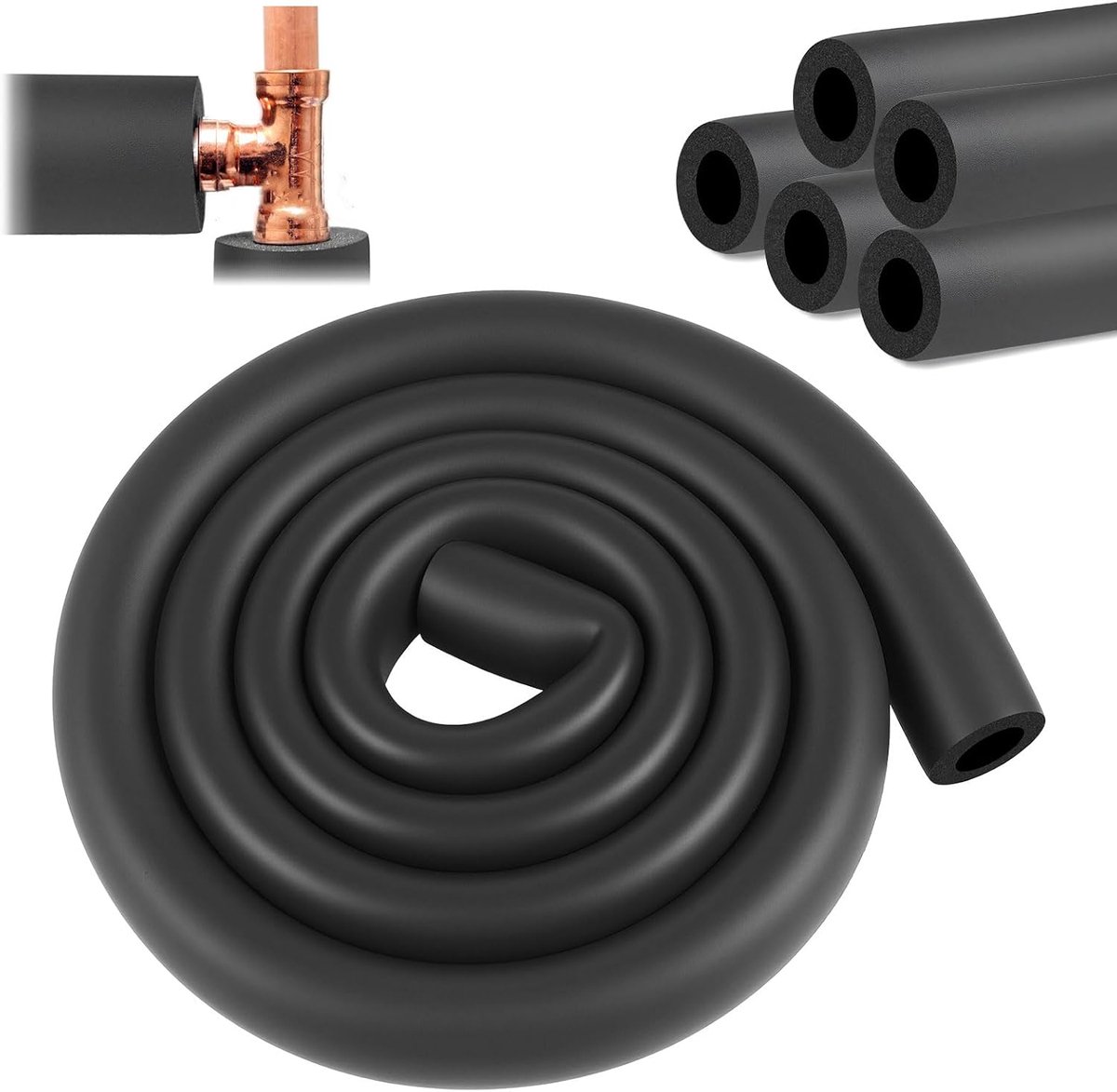 Isolatiebuis 28 mm - Schuim - 2 meter lang - Perfect voor fitnessmachines - ShopVlot