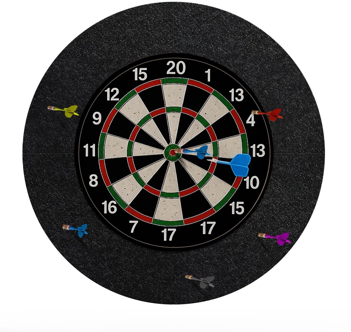 Solidchoice - Dartbord Wandbescherming met Geluidsisolatie
