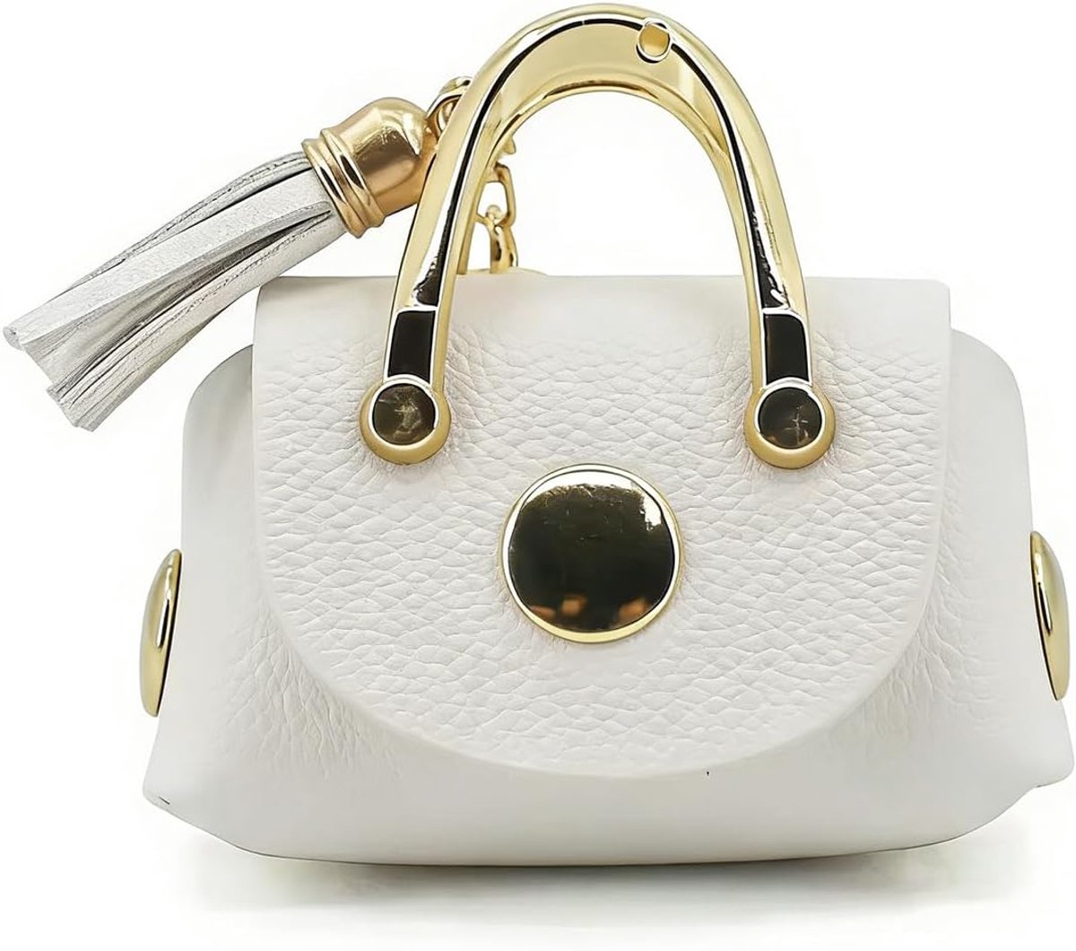 Mini tas voor dames - multifunctionele lederen case - elegant ontwerp - ideaal voor sleutels en lippenstift - ShopVlot