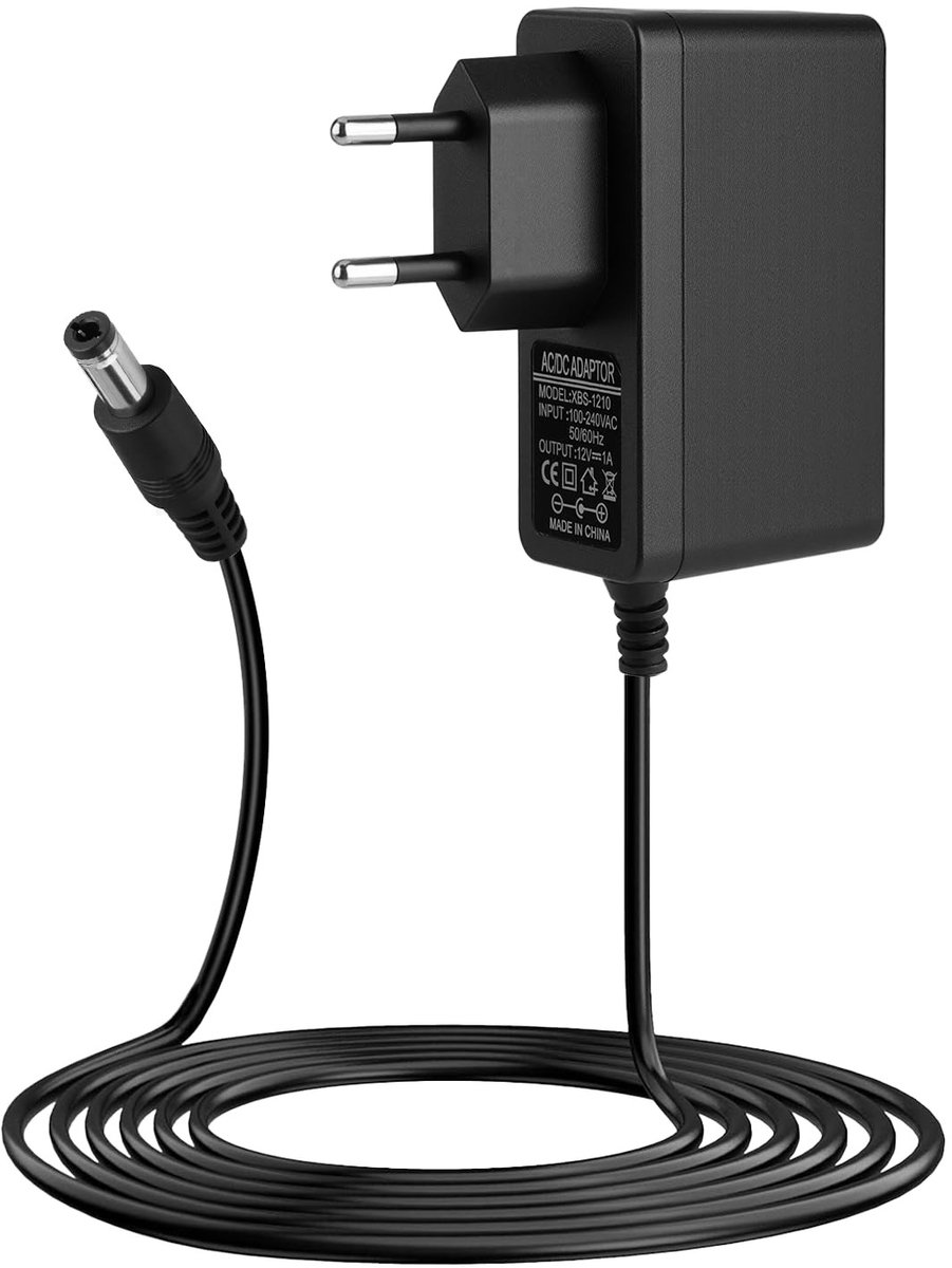 Solidchoice - Universele Stroomadapter 12V 1A voor Diverse Apparaten