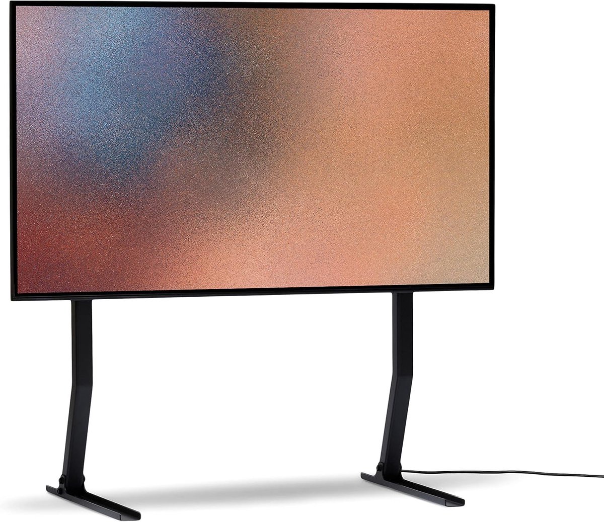 Pedestal Bendy Tall TV Stand 40 to 70 Inches, High Quality TV Floor Stand, Fashionable TV Holder, Standable, Unique TV - ShopVlot