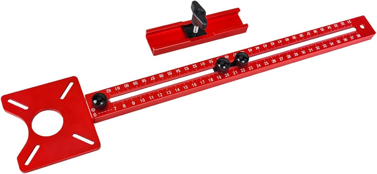 4-in-1 Milling Machine Groove Bracket, Aluminum Alloy Milling Machine Table Insert Plate Detachable Wood Milling - ShopVlot