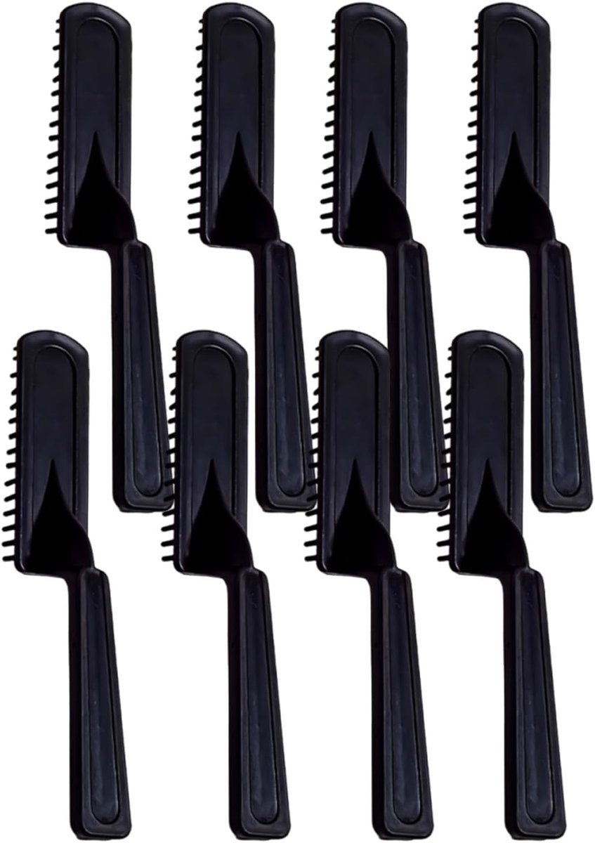 8 Piece Hair Dye Brush Set, Hair Dye Brush, Professional Hair Brush, Hair Dye Tools, Hair Dye Brush (Black) - ShopVlot