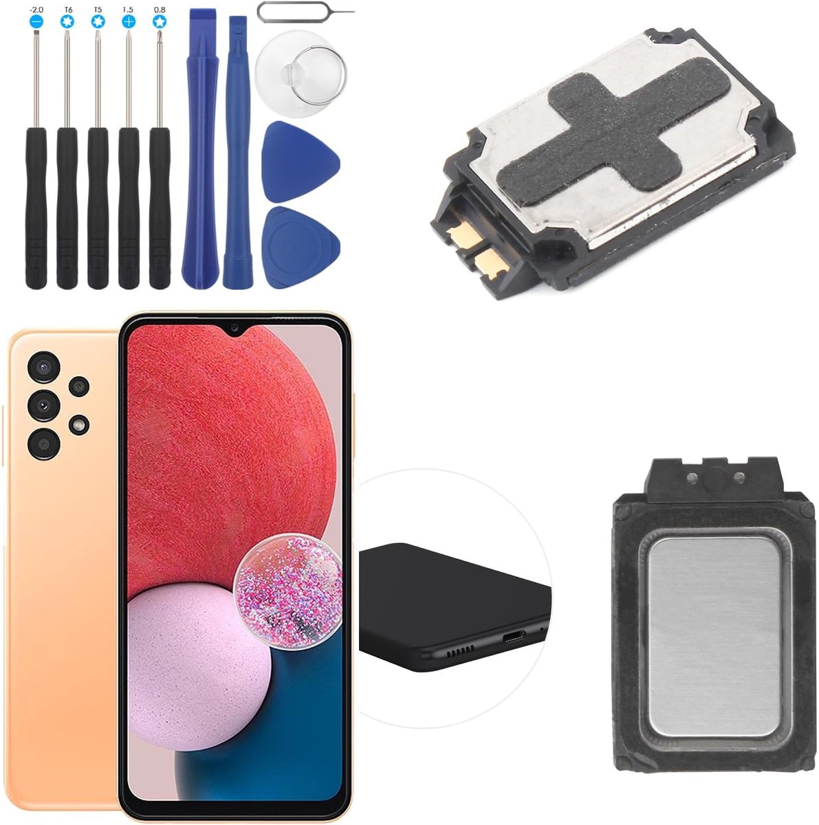 RongZy Speaker Compatible with Samsung Galaxy A13 4G A135F A137F Speaker Buzzer Ringer with Tools - ShopVlot