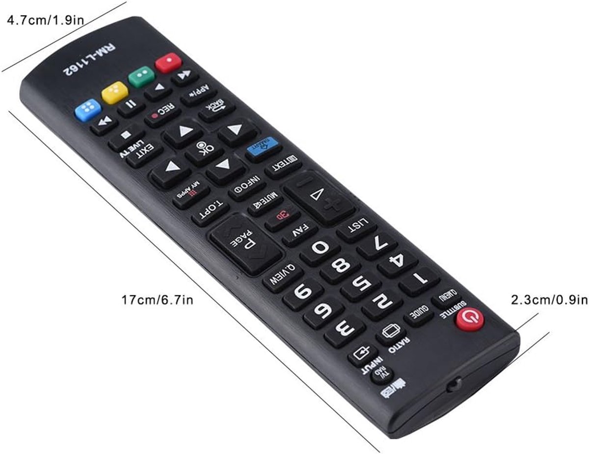 Remote Control, Richer-R Universal Wear-resistant Replacement Remote Control Smart Remote Controller, High Quality ABS - ShopVlot