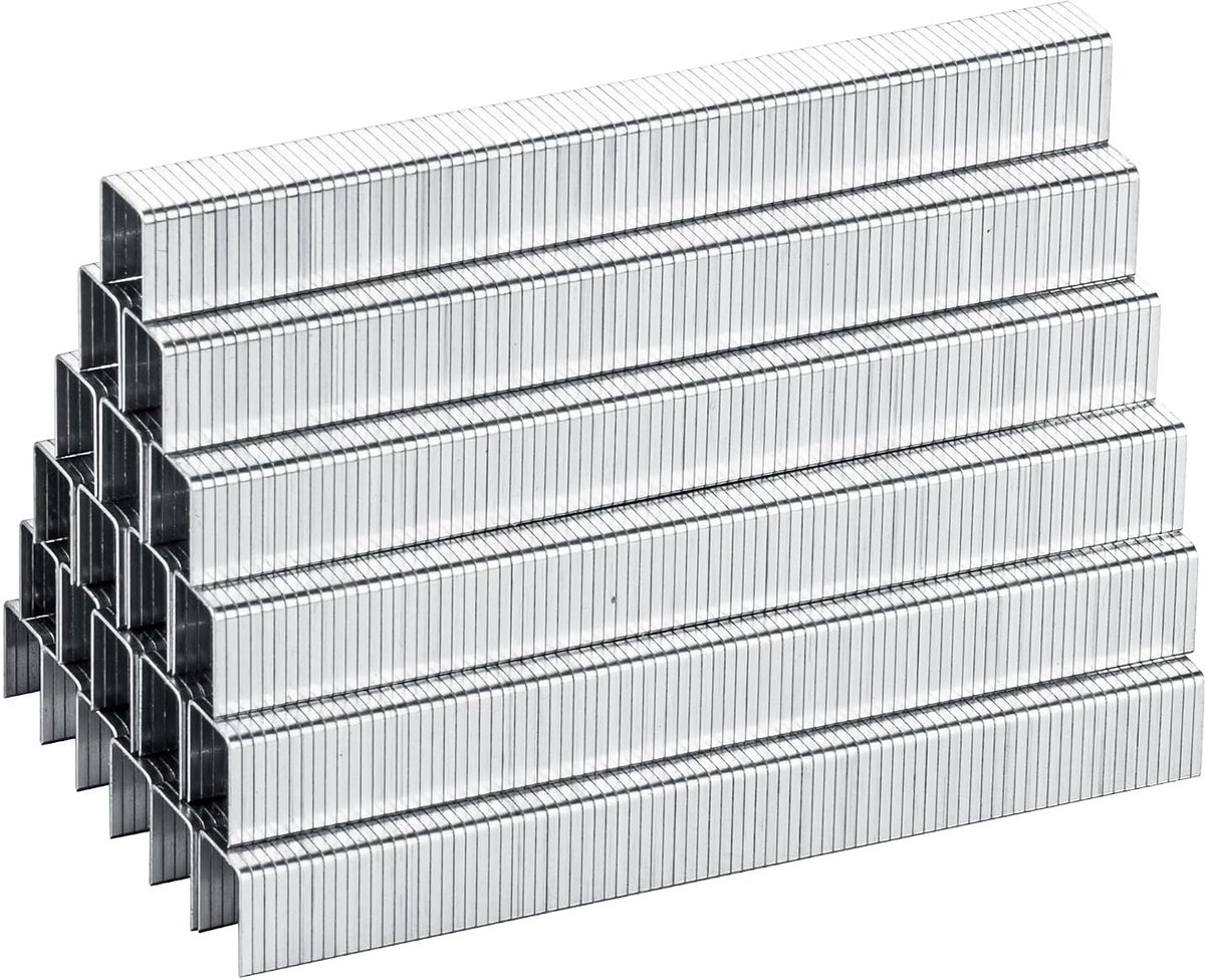 meite T50 Staples 12mm, Type 140 Staples, Galvanized Staples for Tacker, 20 Gauge 10.5mm Crown, Ideal for Upholstery - ShopVlot