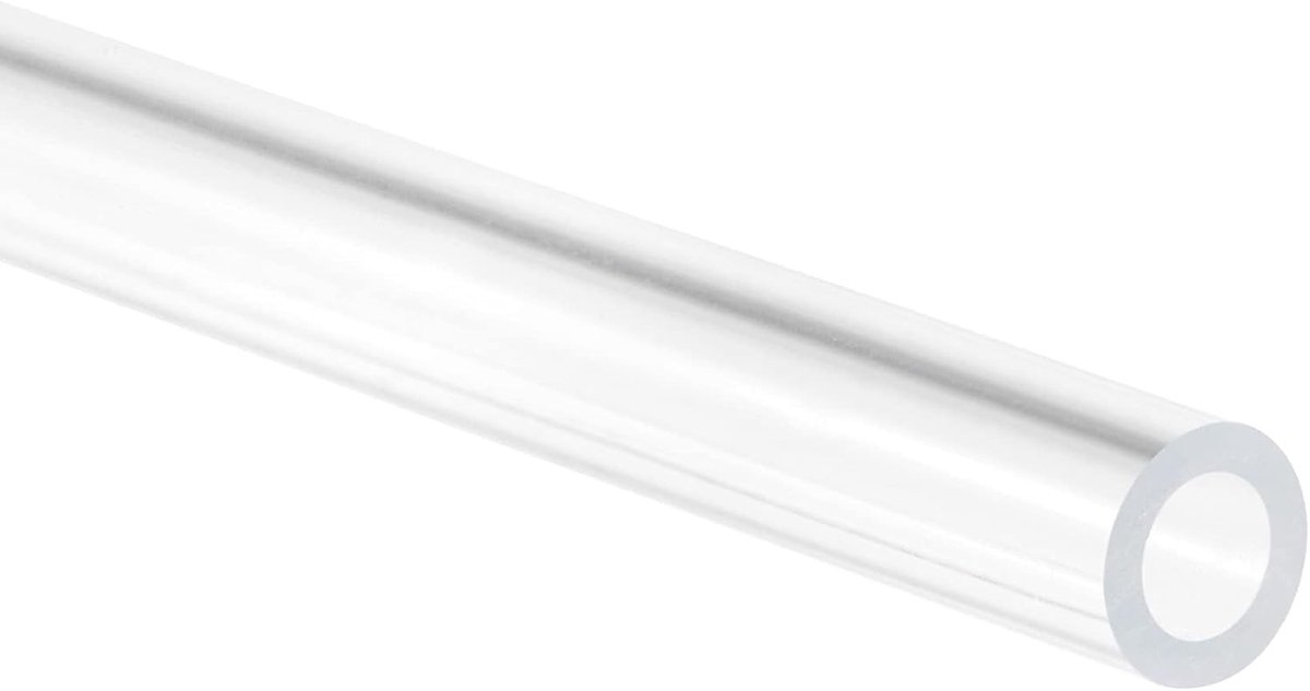 Acryl Ronde Buizen 5mm ID 8mm OD 305mm voor Lampen, Waterkoelsystemen en DIY Projecten - Set van 4 Stuks