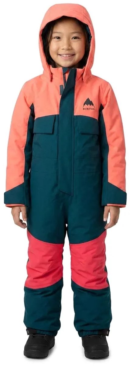 Burton 2l One Piece Racepak Oranje 6-7 Years Meisje