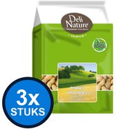 3x Deli Nature - Premium doppinda's 1,6kg - Vogelvoer - 1.6 kg