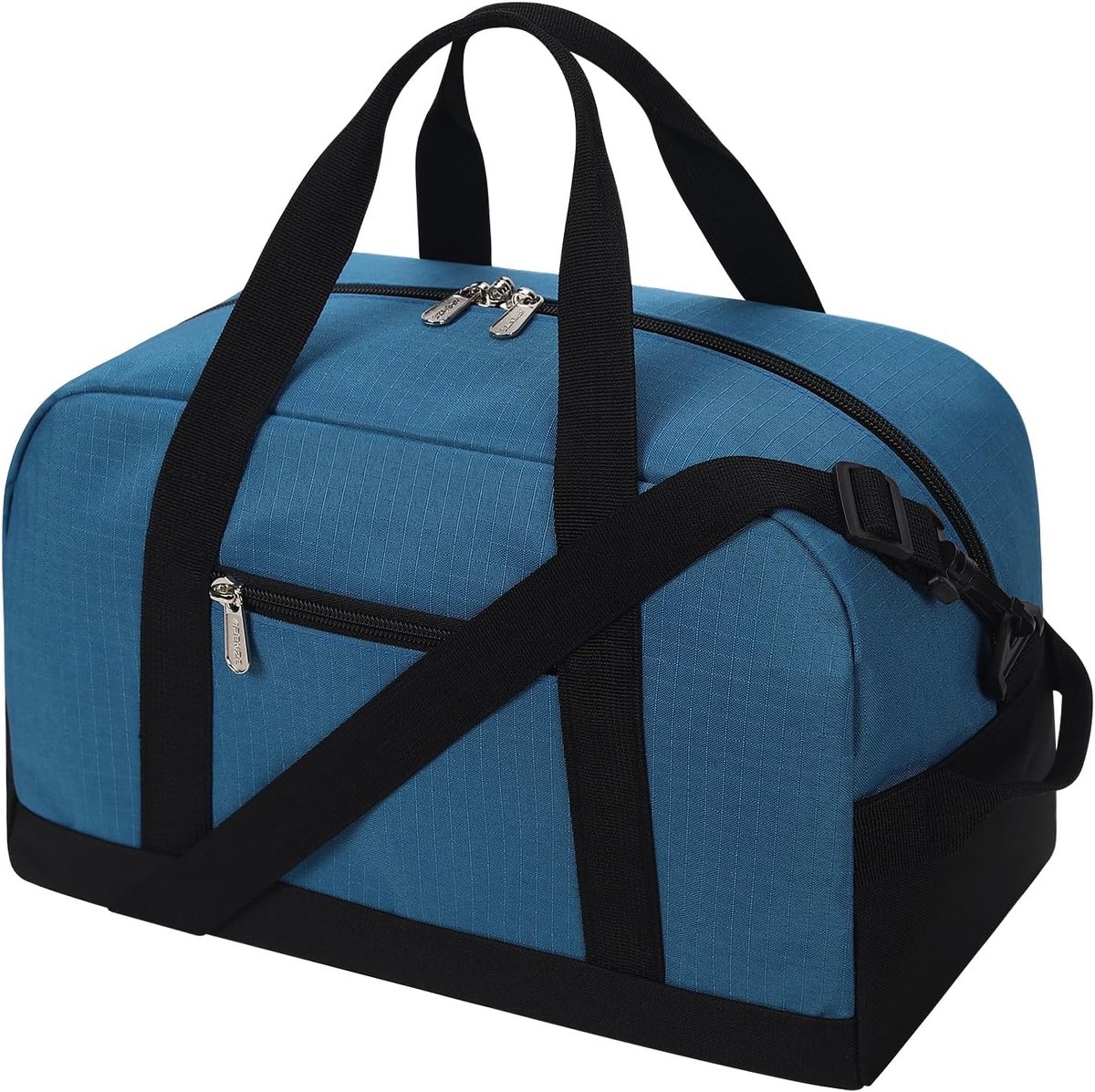 Thijox - 18L Sporttas Reistas Heren en Dames - Lichtgewicht 14 inch Duffel Bag met Schouderband voor Fitness, Gym, Reis - Helderblauw 35x20x25cm