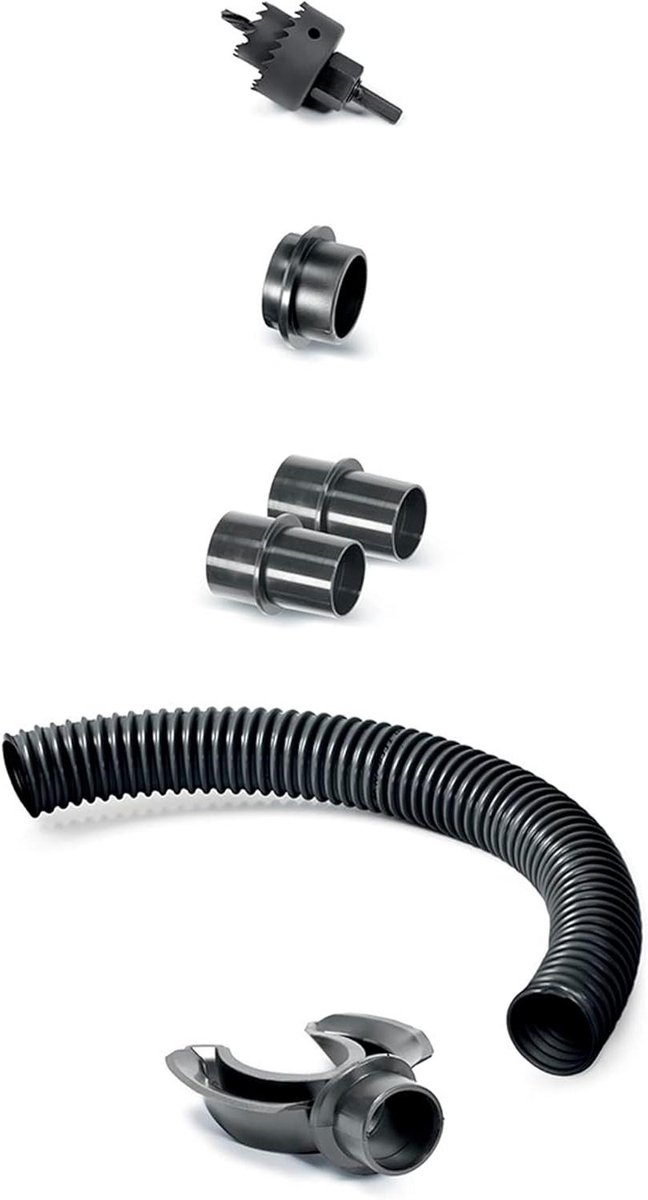 Regendouche Set - Buitendouche - Tuin Ontspannen - Anthracite Afwerking - 31.5 cm - Antrac