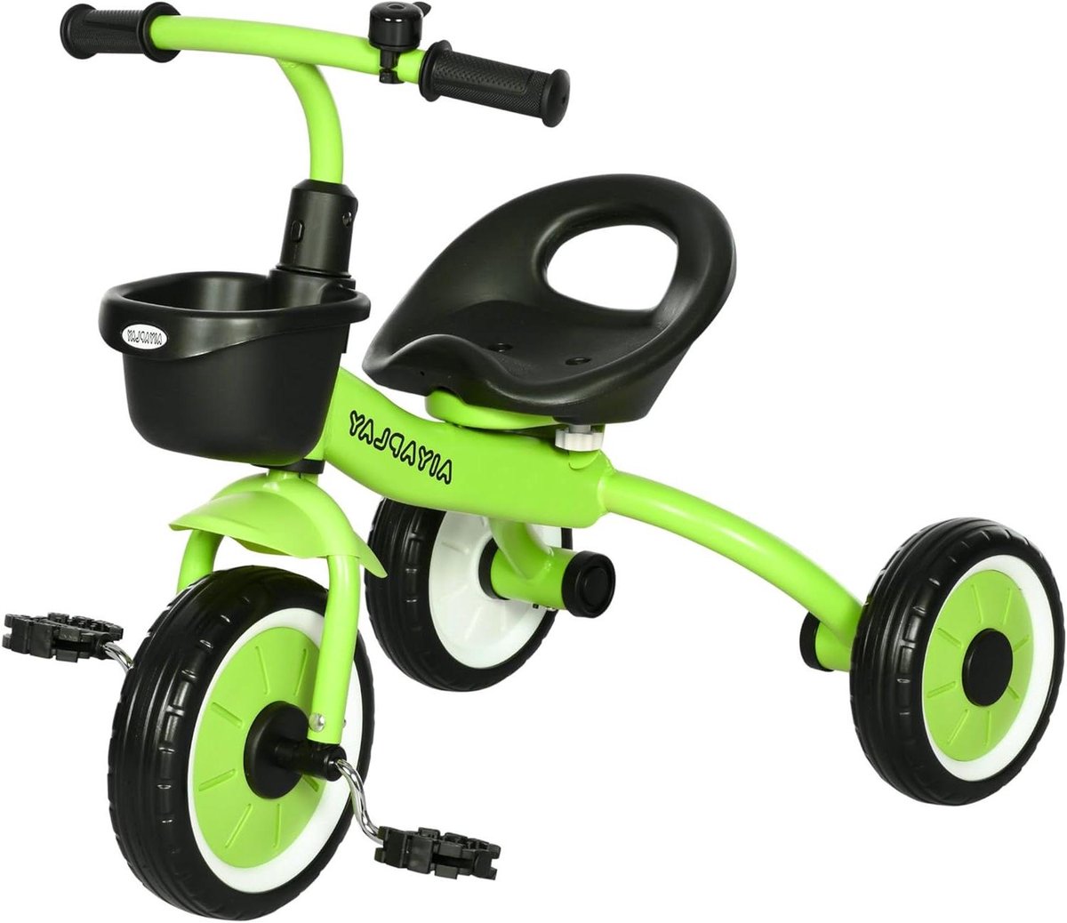 Kinder driewieler - Loopfiets met trappers - Buiten spelen - Verstelbaar zadel met rugleuning