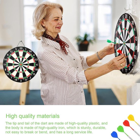 Dartpijlen Set - Zachte Darts - Vaardigheden Trainen - Stevig Ijzeren Lichaam - 12 Stuks - Meerdere Kleuren — afbeelding 3