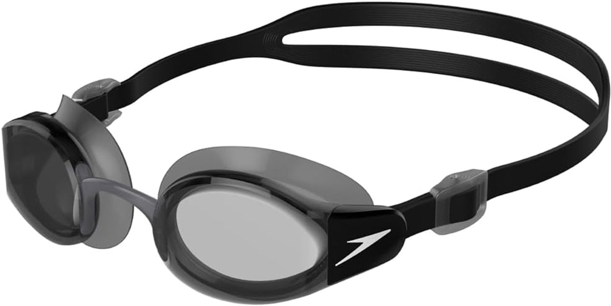 Thijox - Unisex Mariner Pro Zwembril, Anti-condens, Zwart/Doorschijnend/Wit/Rook, Eenheidsmaat, Perfect voor Zwemmen, Sport en Recreatie