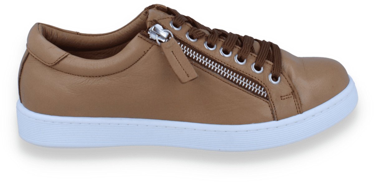 Andrea Conti Dames Sneaker Brandy | Cognac | Maat: 37