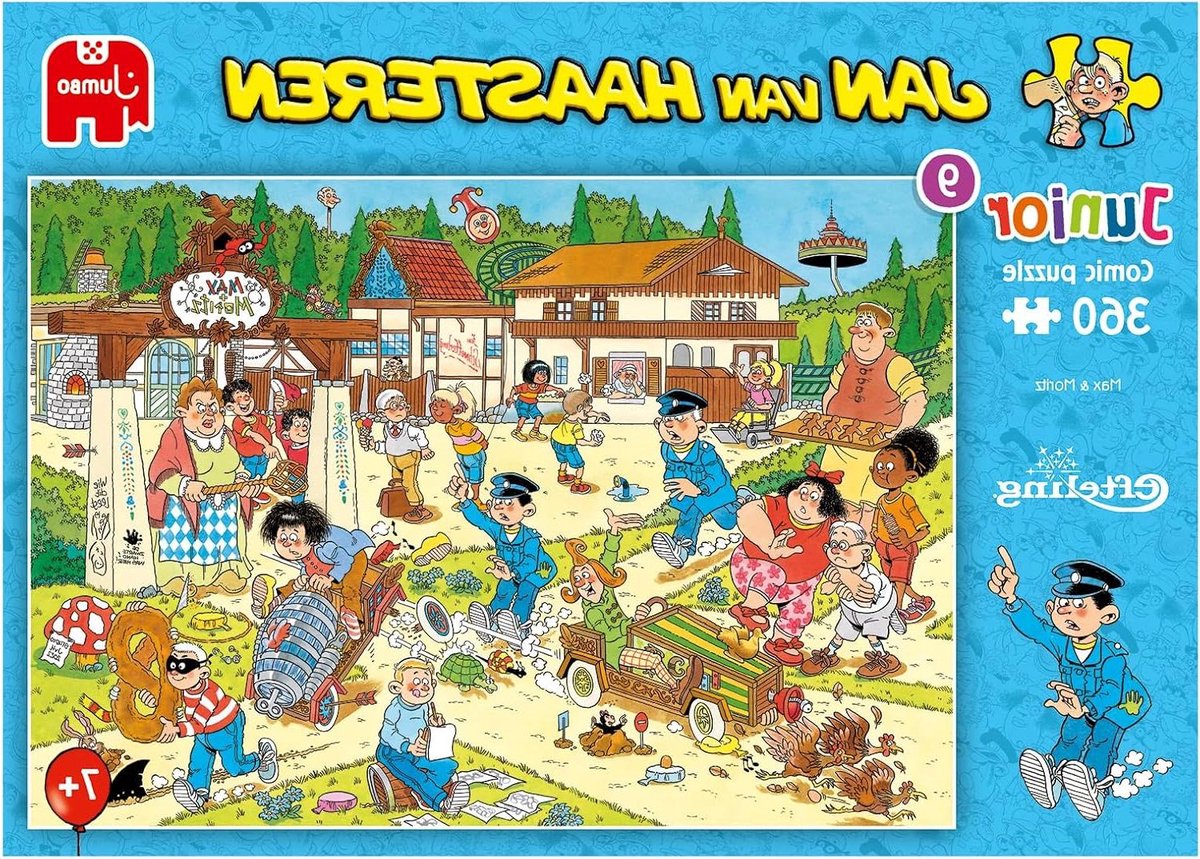 Legpuzzel - Kinderpuzzel - Familiepret - Gedetailleerde illustraties - 360 stukjes - Multicolor
