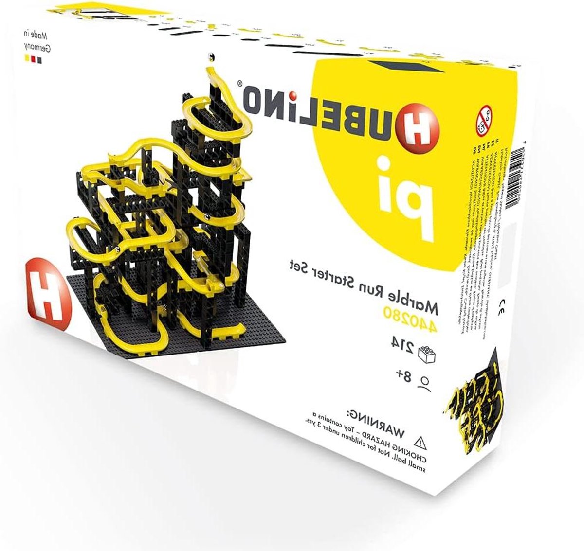Kogelbaan Starterset - Bouwplezier Set - Educatief Spelen - Compatibel met andere merken - 214 Delen - Multi