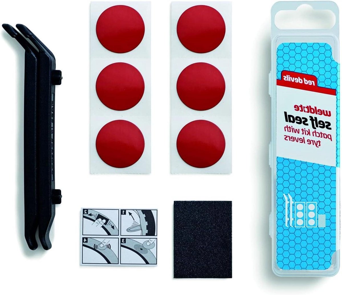 Reparatieset Banden - Lichtgewicht Herstelkit - Fiets Onderhoud - Zelfklevend Materiaal - Compact Formaat - Niet Gespecificeerd