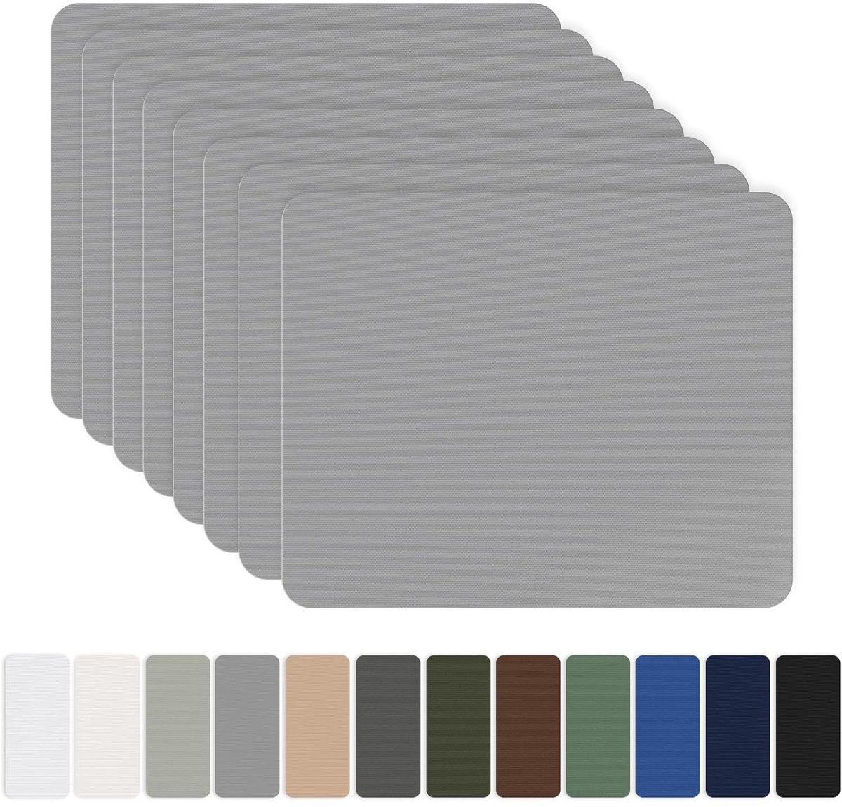 Waterdichte Zelfklevende Nylon Patches 20x15cm - 8 Stuks voor Tent, Donsjack en Slaapzak Reparatie