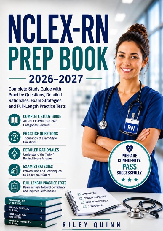 NCLEX-RN Prep Book 2026–2027 - cover