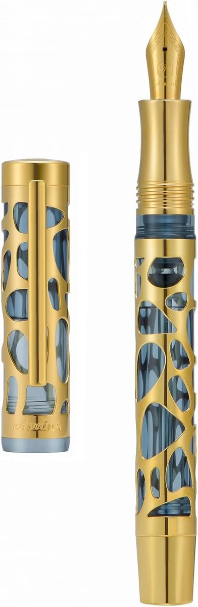 Vacuum Mechanical Pencil met Fijne Punt, Waterdruppel Design, Transparante Grijze en Blauwe Acryl Houder Set voor Precisie en Comfort