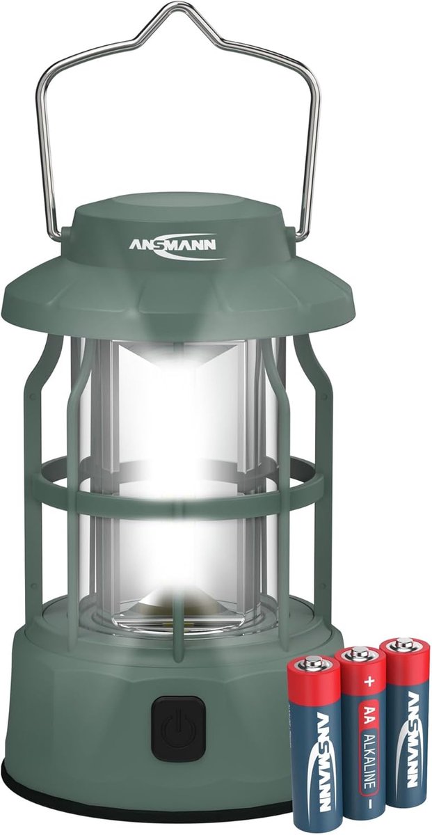 SnelShoppen - Oplaadbare USB Type C Campinglamp - Robuuste Outdoor Lantaarn met 3 Lichtmodi - Compact en Duurzaam - Ideaal voor Kamperen, Wandelen, Re