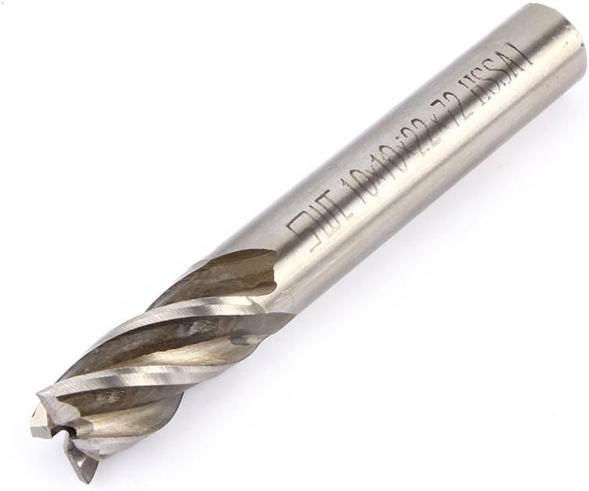 HSS CNC Freesboor met Shank voor Precisie Bewerking - Verkrijgbaar in 4/6/8/10/12mm - Ideaal voor CNC Frezen en Metaalbewerking