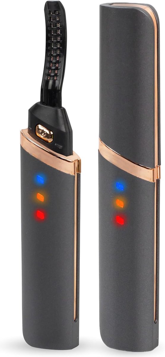 Thijox - Elektrische Wimperkruller - Verwarmde Wimperkruller met 3 Temperatuurstanden - USB Oplaadbaar - Lash Lift voor Betoverende Wimpers - Perfect